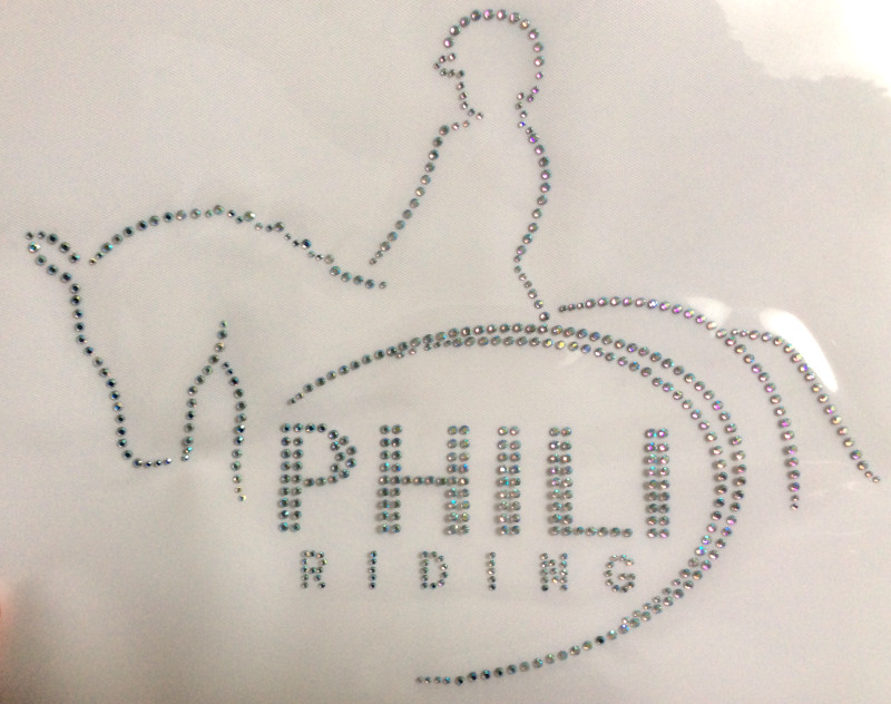logo strass riding